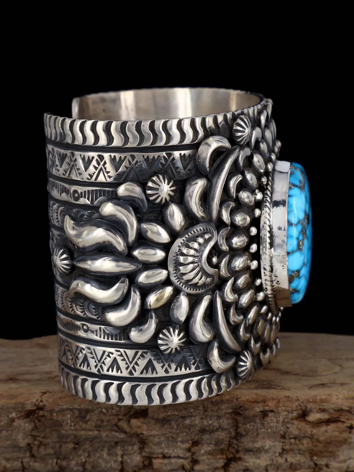 Native American Jewelry Natural Kingman Turquoise Cuff Bracelet