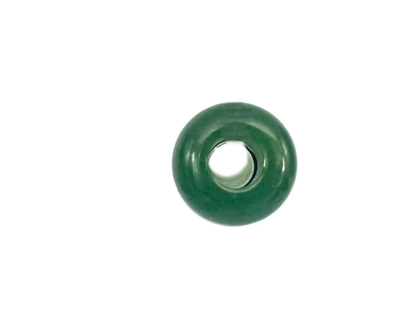 Natural Donut Jade Beads, Sku#BG71