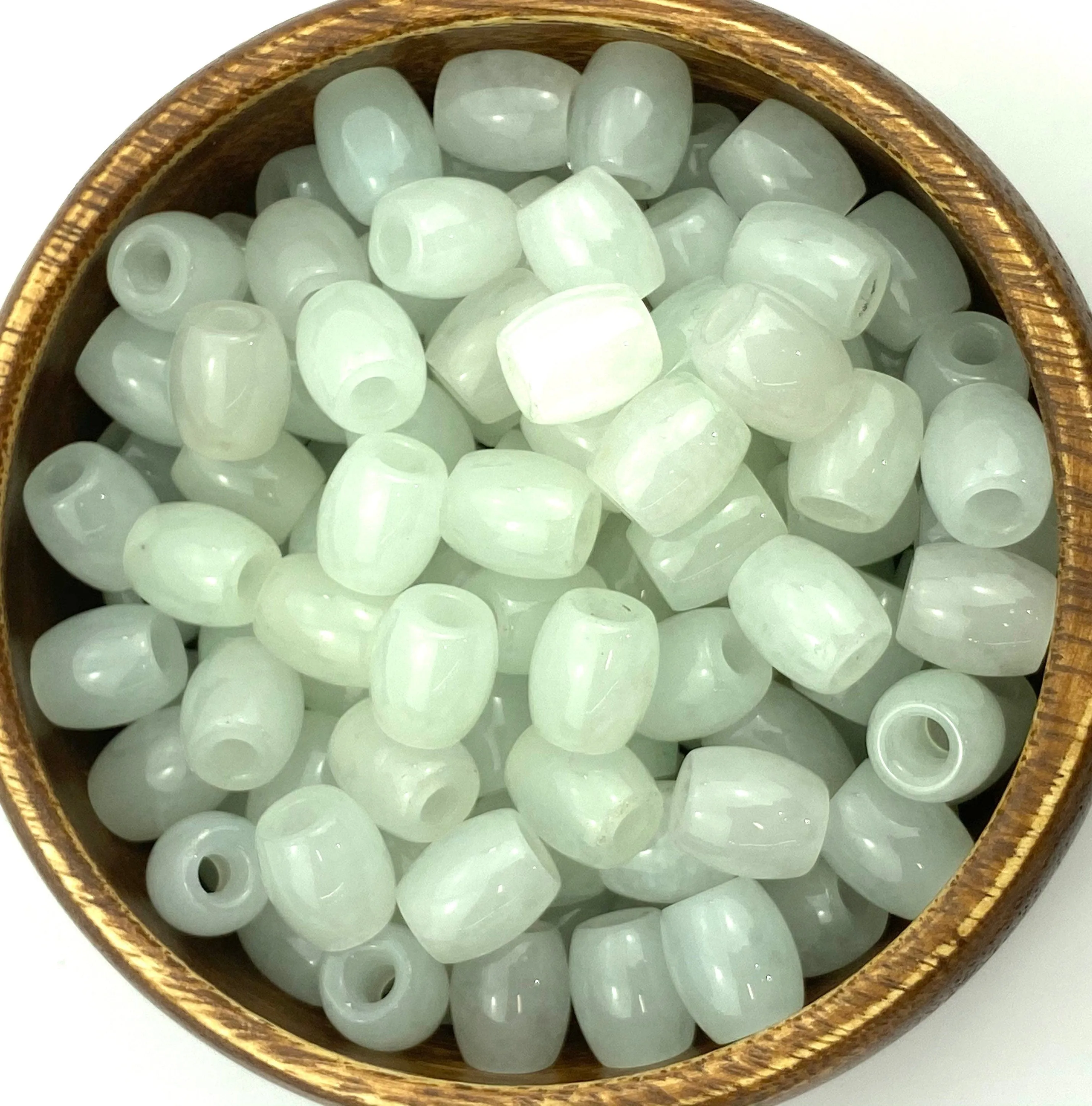Natural Jade Beads , Sku#JP40