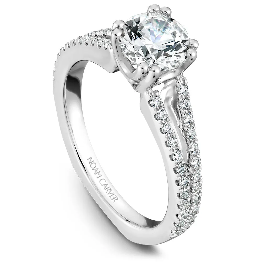 Noam Carver Engagement Ring - B001-03WZ-100A