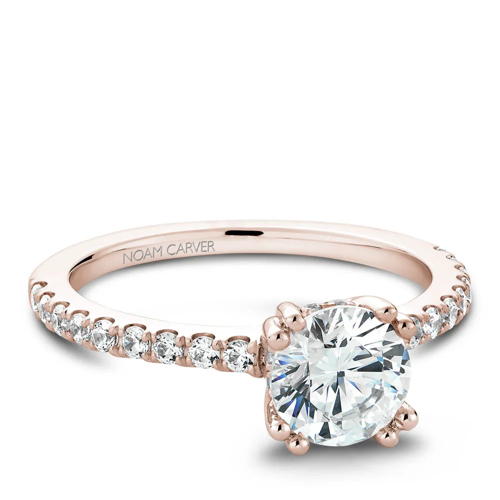 Noam Carver Engagement Ring - B004-01RS-100A