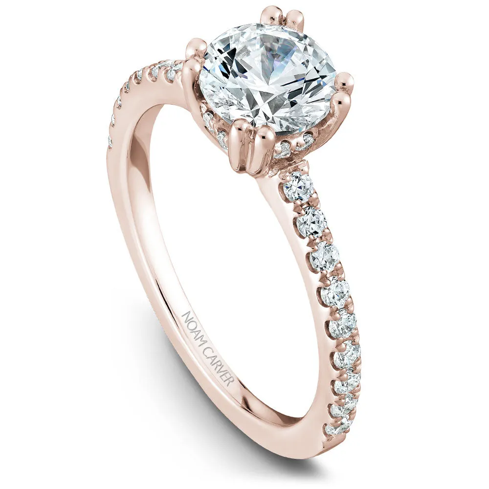 Noam Carver Engagement Ring - B004-01RS-100A