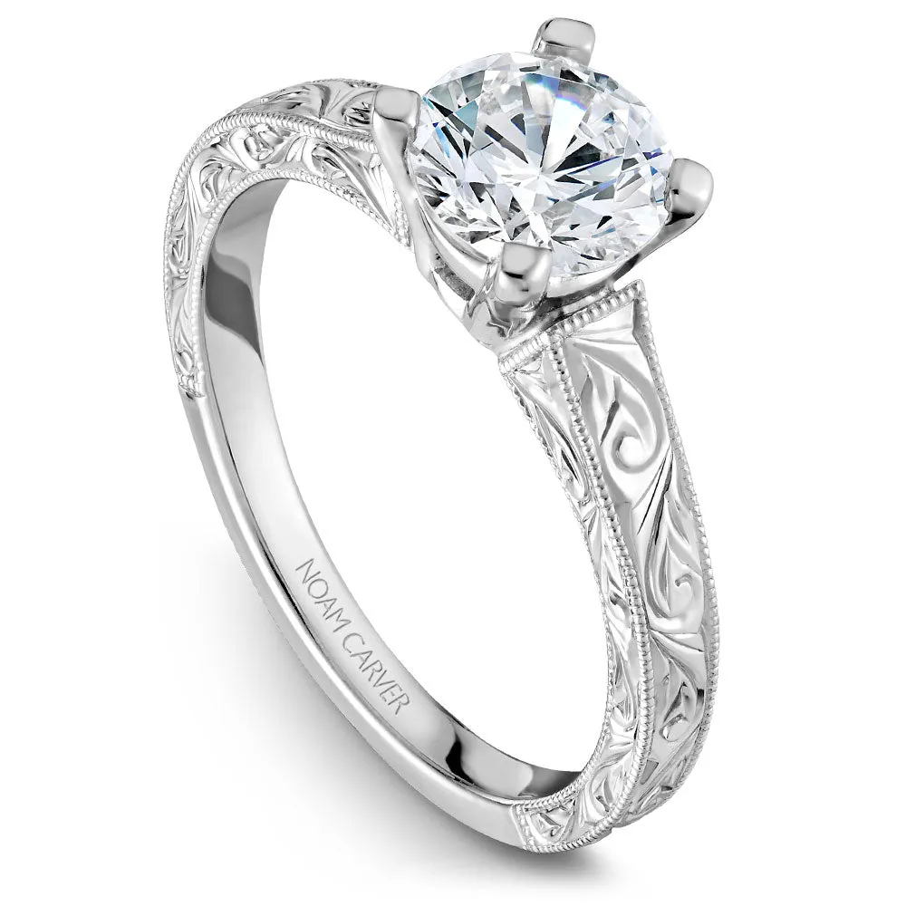 Noam Carver Engagement Ring - B006-03WZE-100A