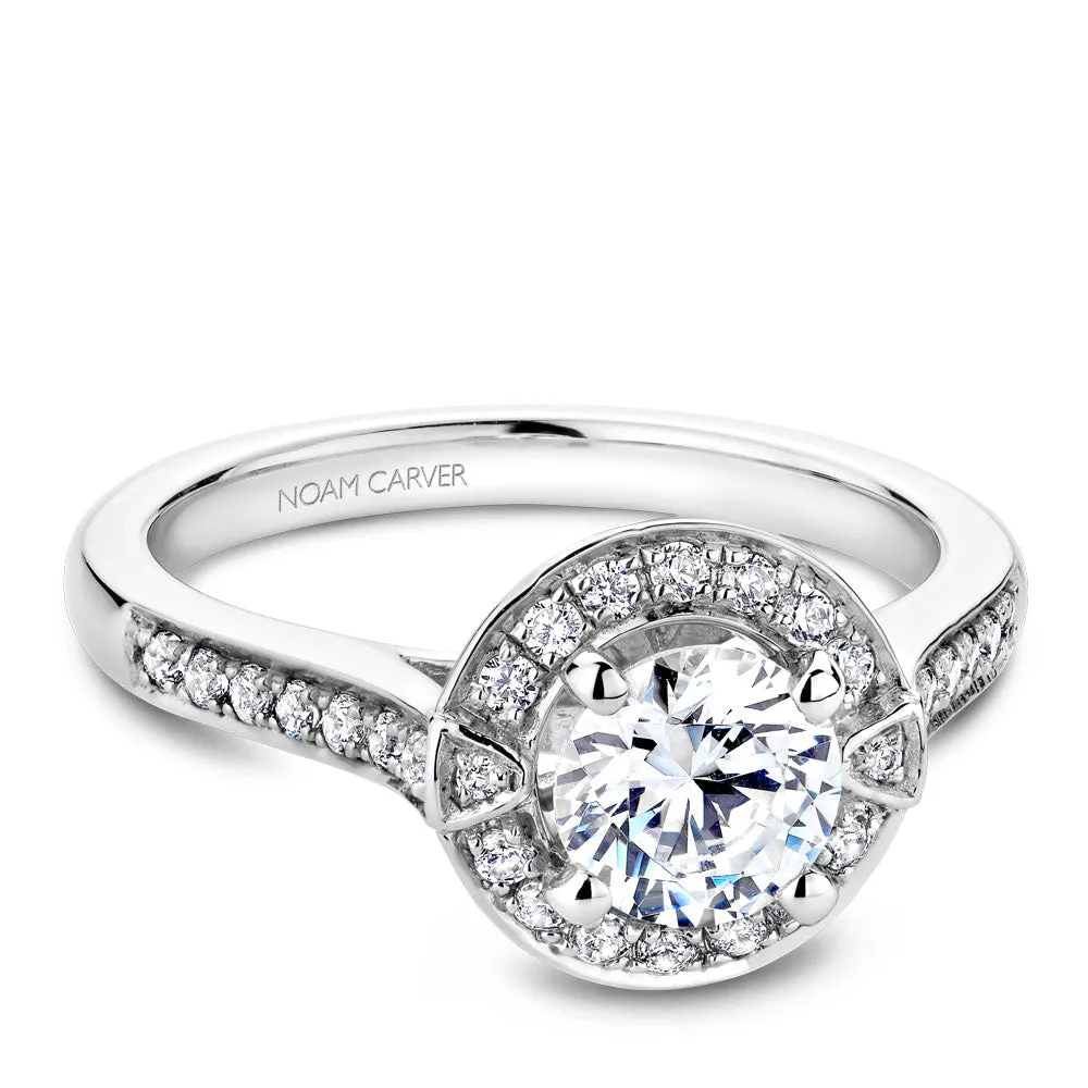 Noam Carver Engagement Ring - B066-01WZ-100A