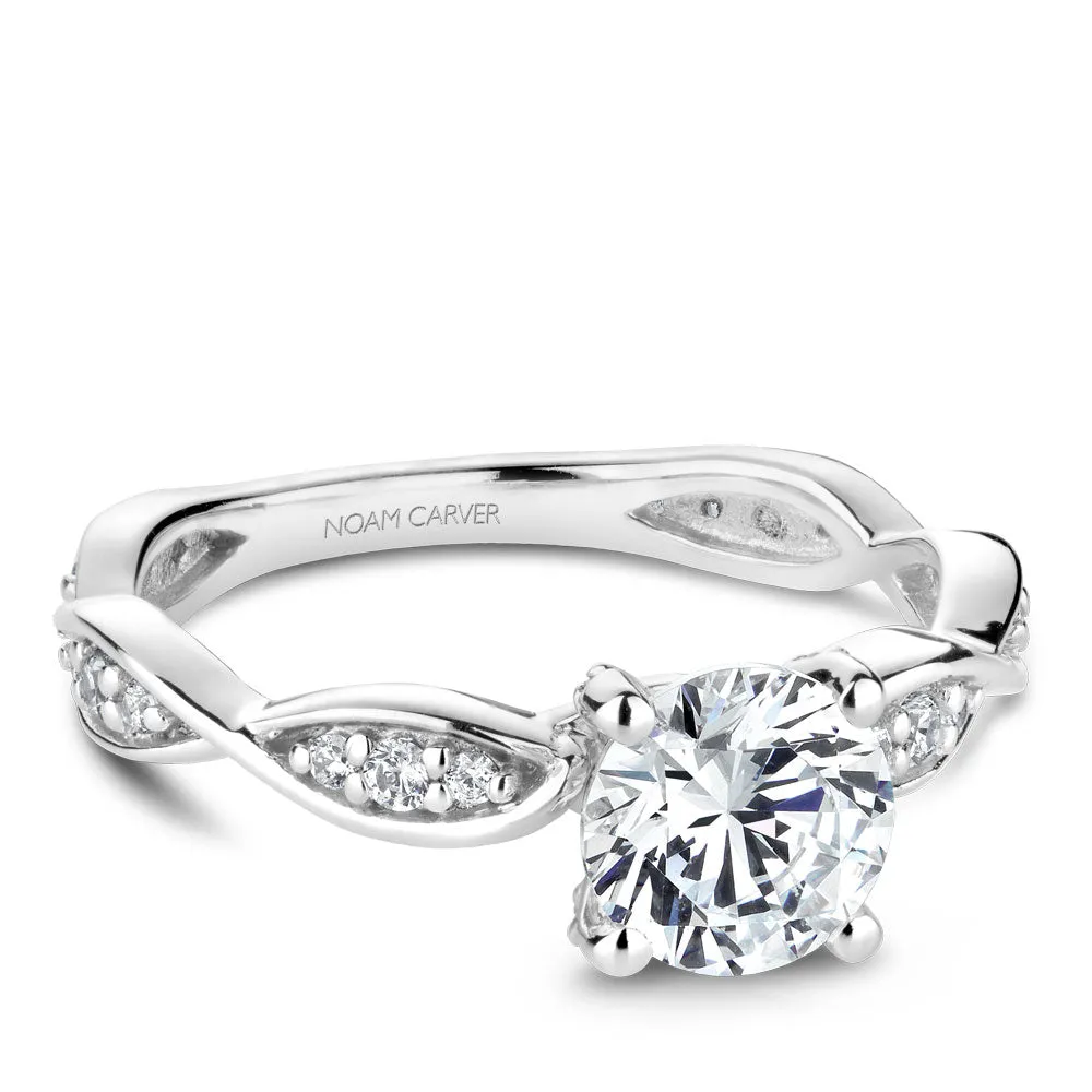 Noam Carver Engagement Ring - B197-01WS-100A