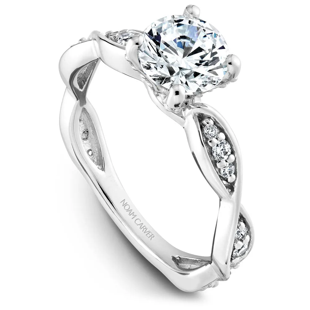 Noam Carver Engagement Ring - B197-01WS-100A