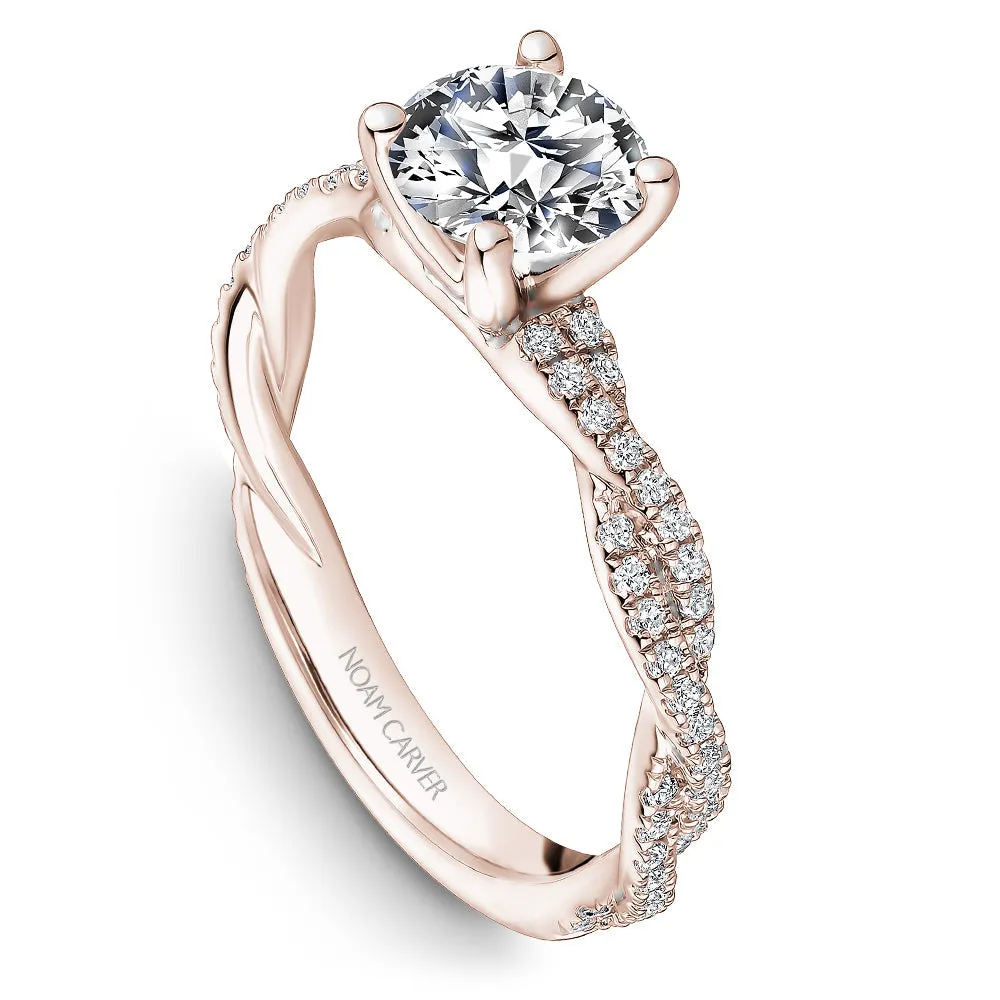 Noam Carver Engagement Ring - R053-02RS-100A