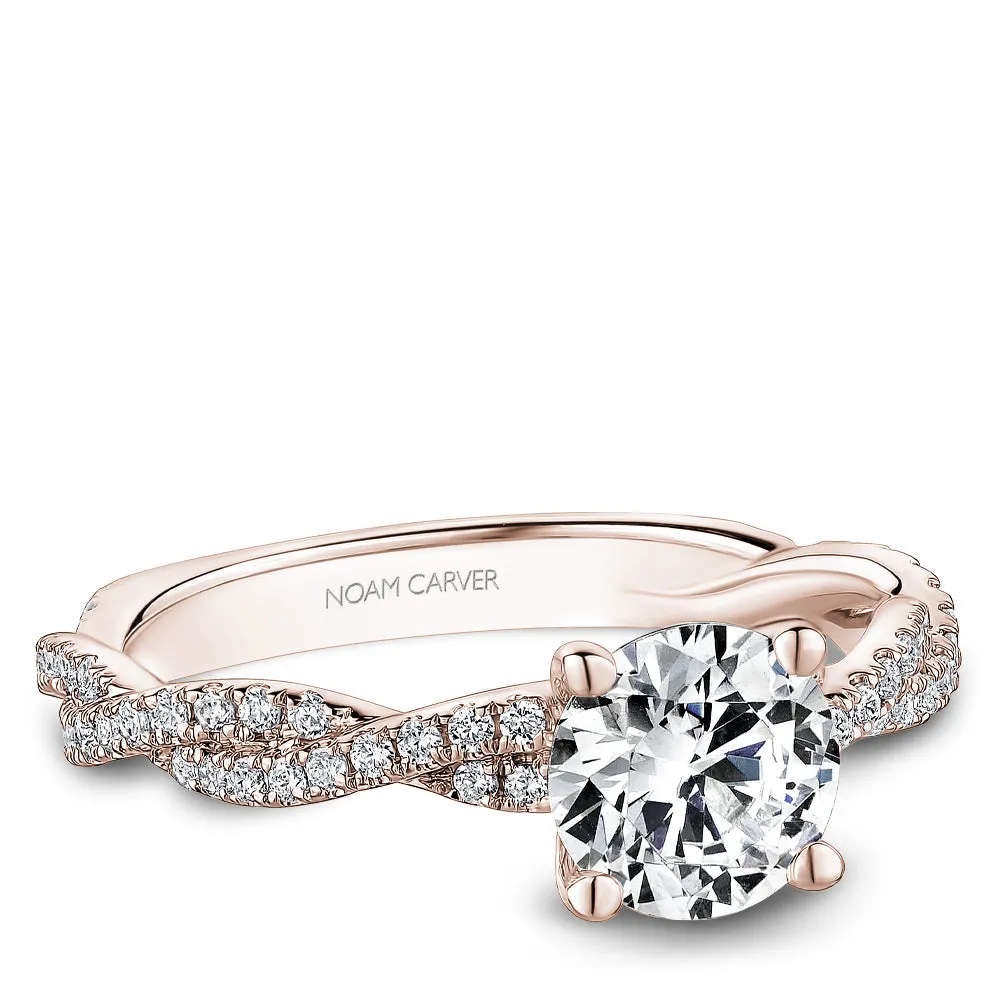 Noam Carver Engagement Ring - R053-02RS-100A