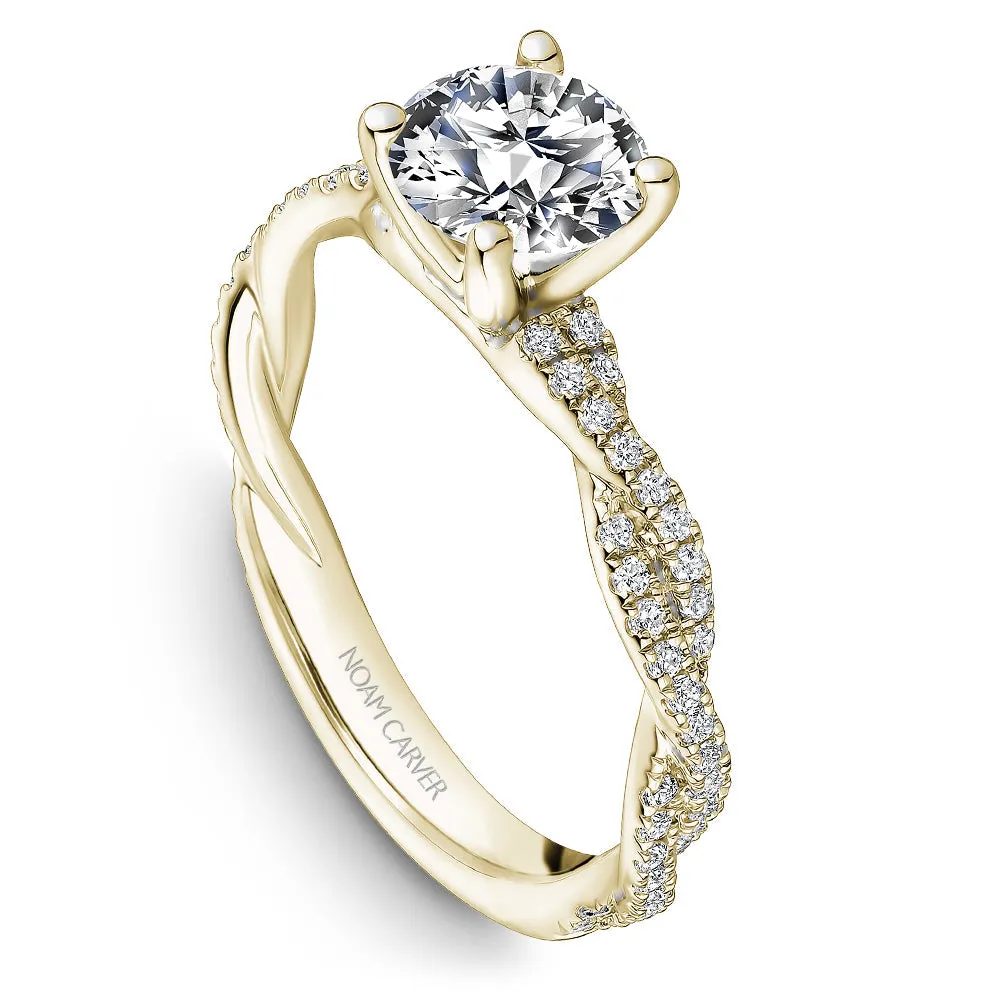 Noam Carver Engagement Ring - R053-02YM-100A