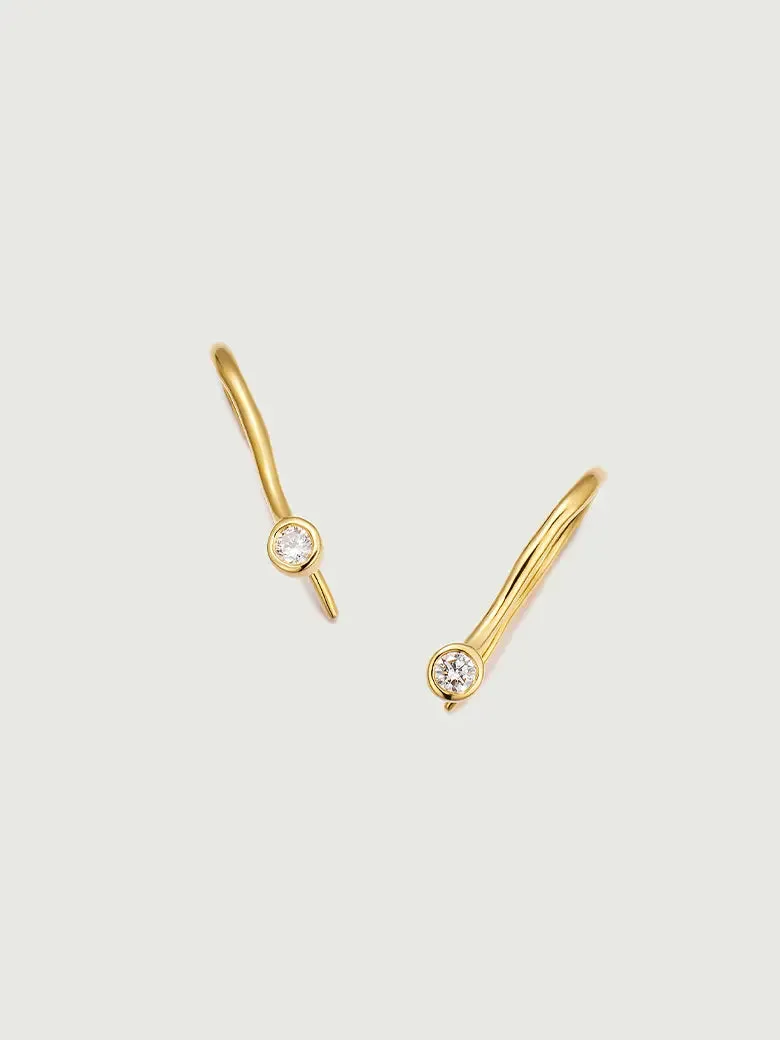 OBY Diamond Solitaire Stud Earrings
