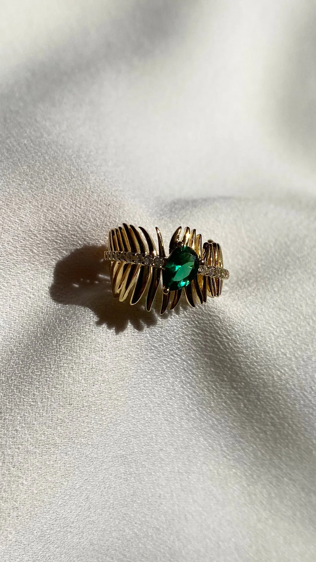 Palma Ring 18K Gold Vermeil