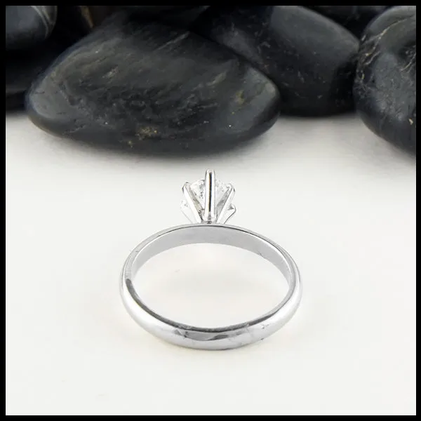 Pear Cut Diamond Ring