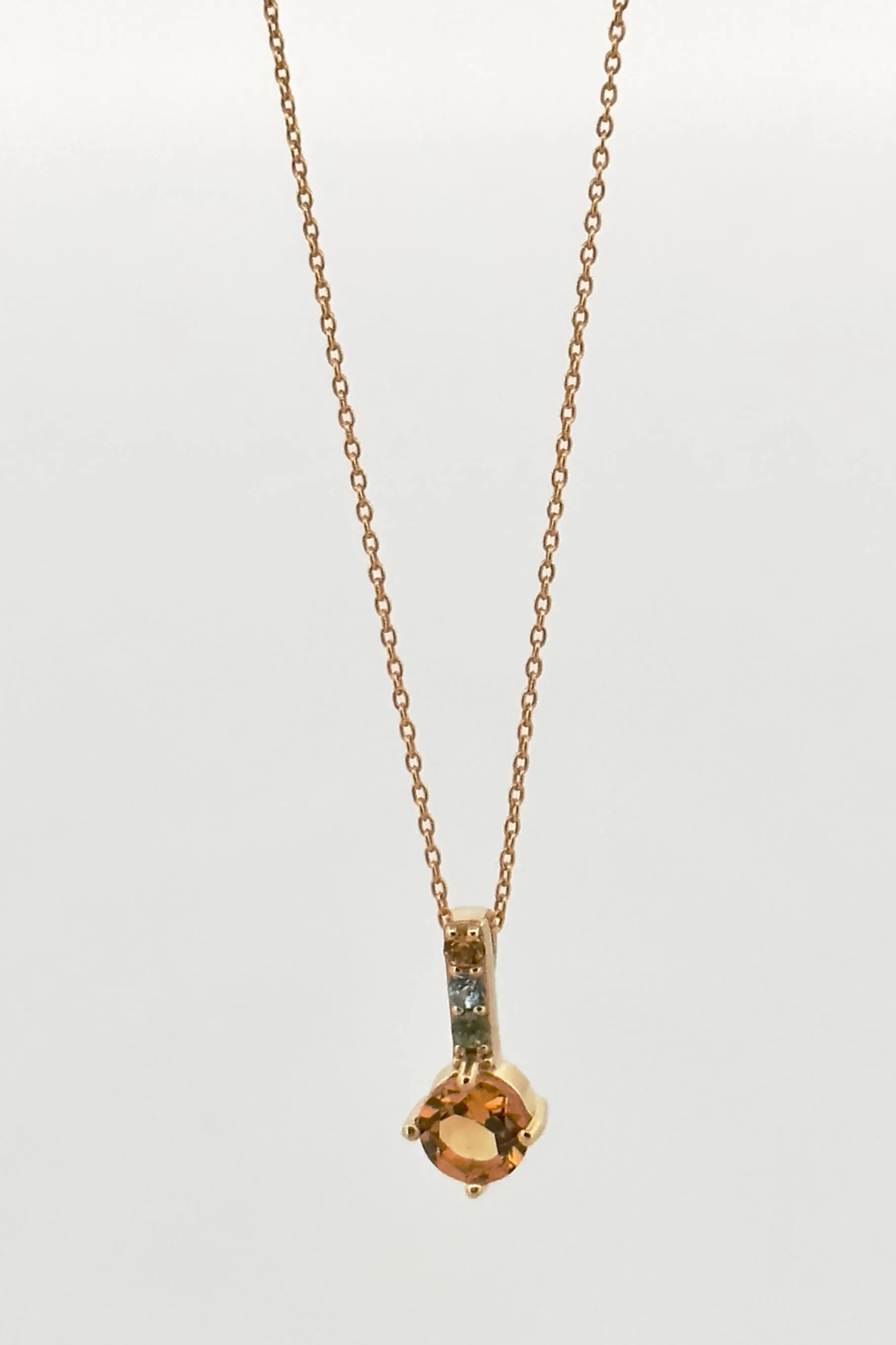 Pendant Luna Sparkle Citrine