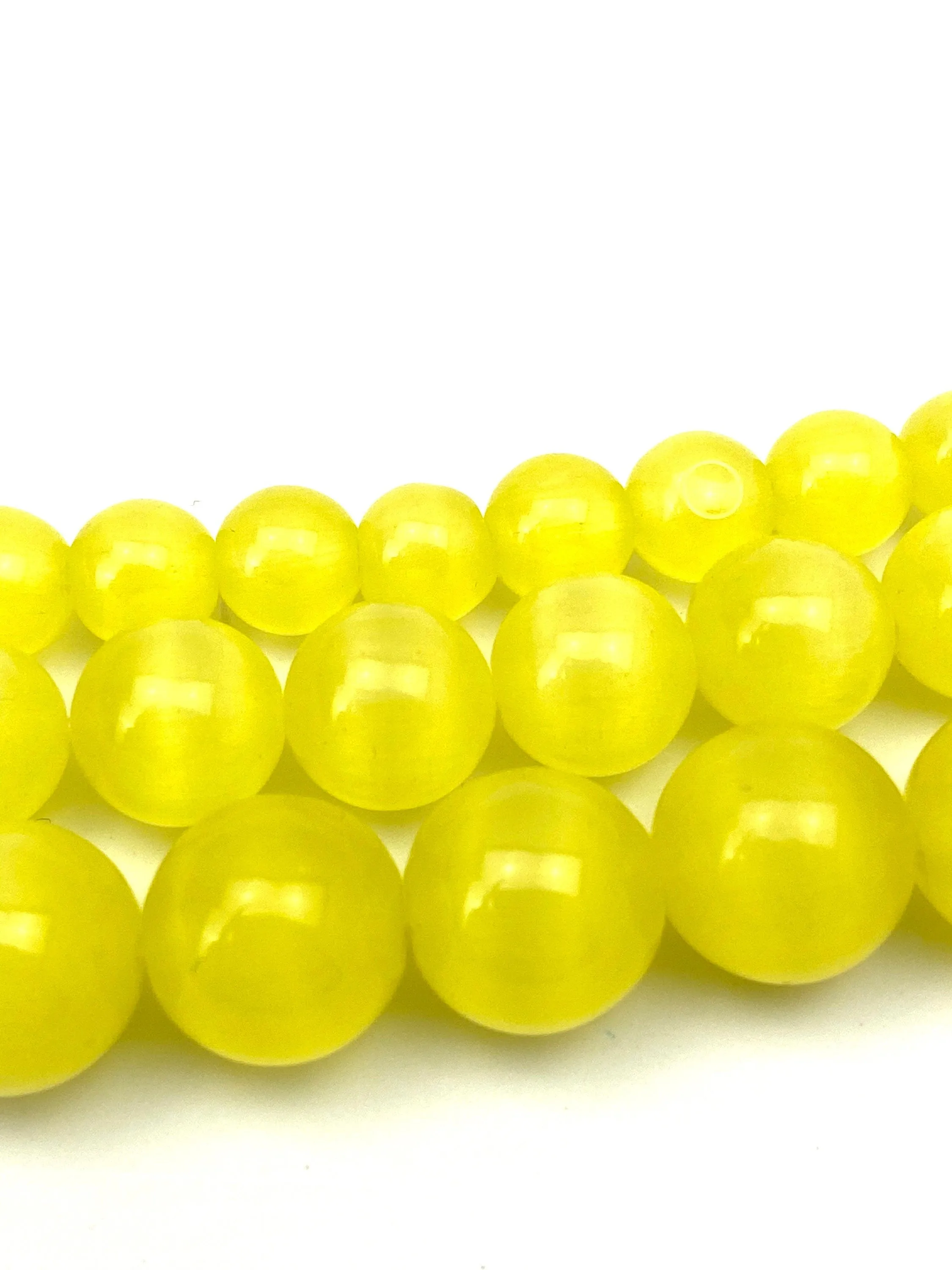 Pineapple jade bead strand, SKU#C2