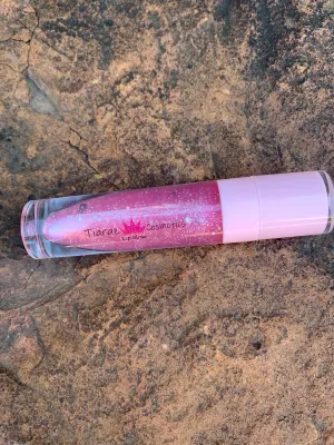 Pink Sparkle Cosmic Lip Gloss in Stunning Pink Wand