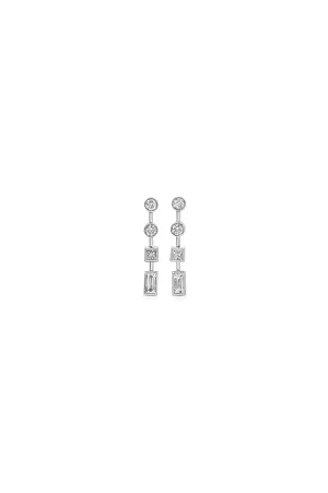 Platinum Diamond Earrings
