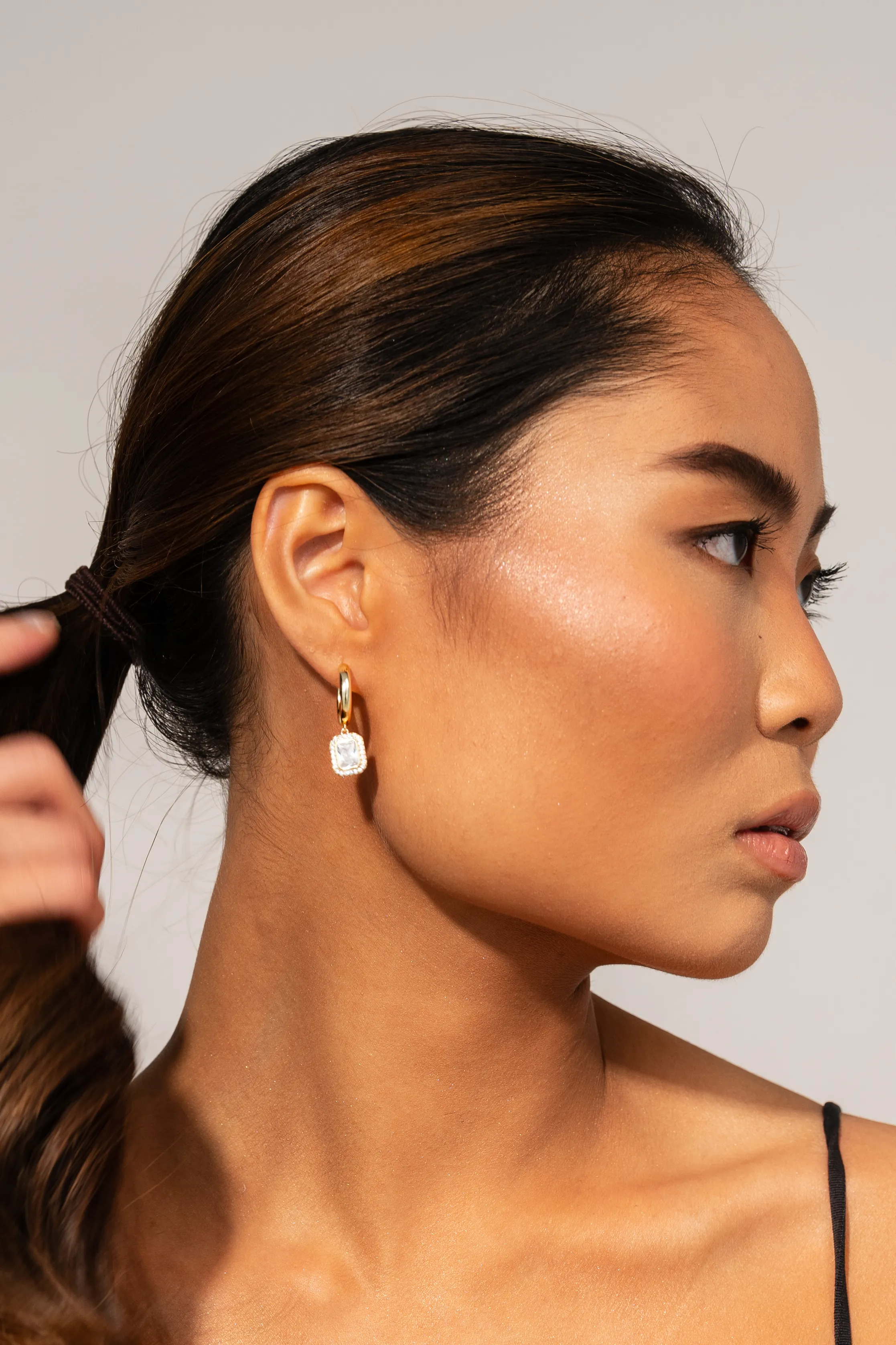 Radiance Hoops In Silver