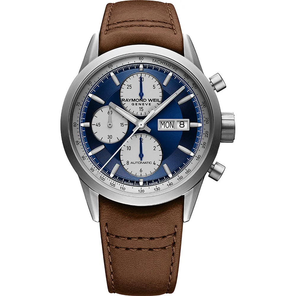 Raymond Weil Men's 7732-TIC-50421 Freelancer Watch