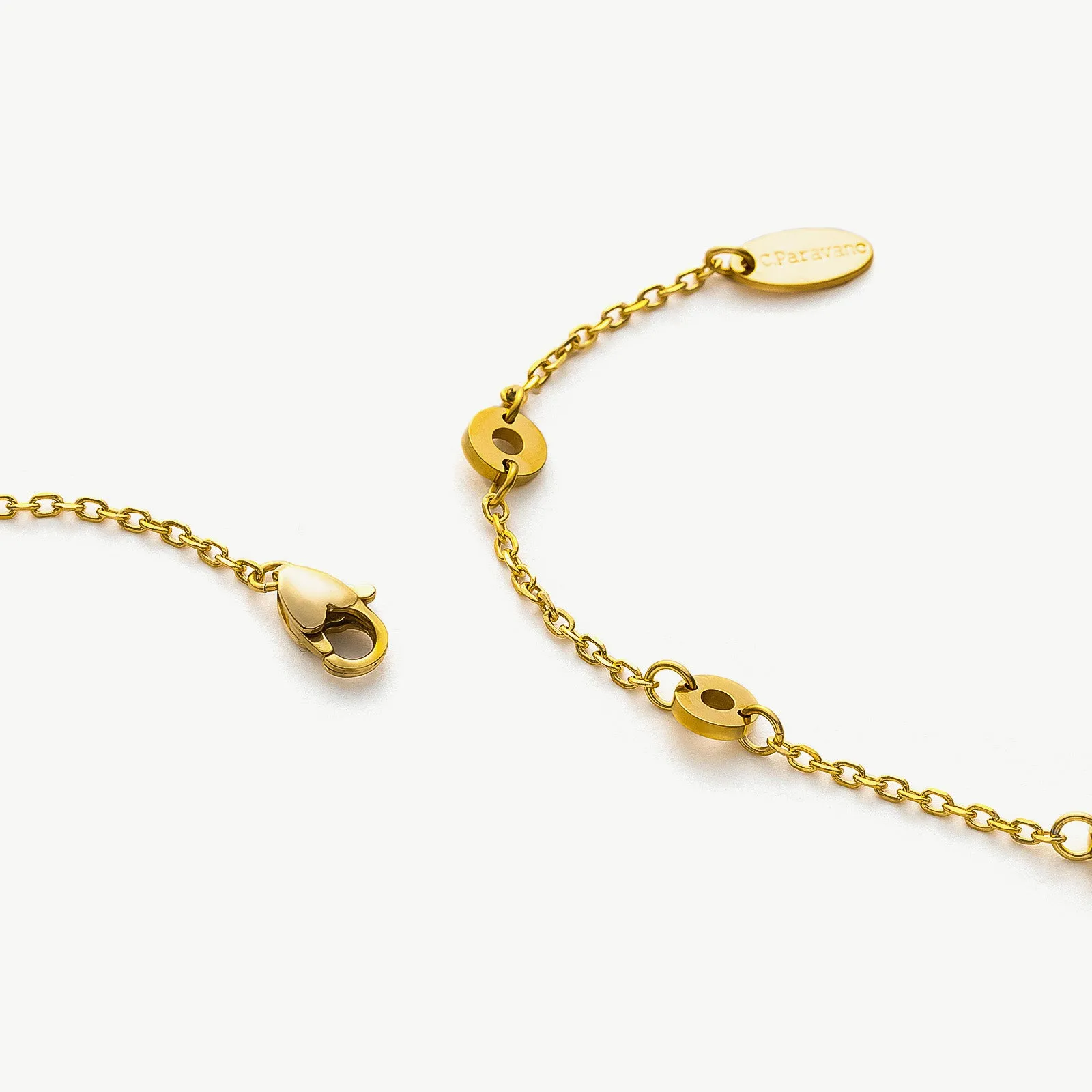 Ring Pendant Chain Necklace