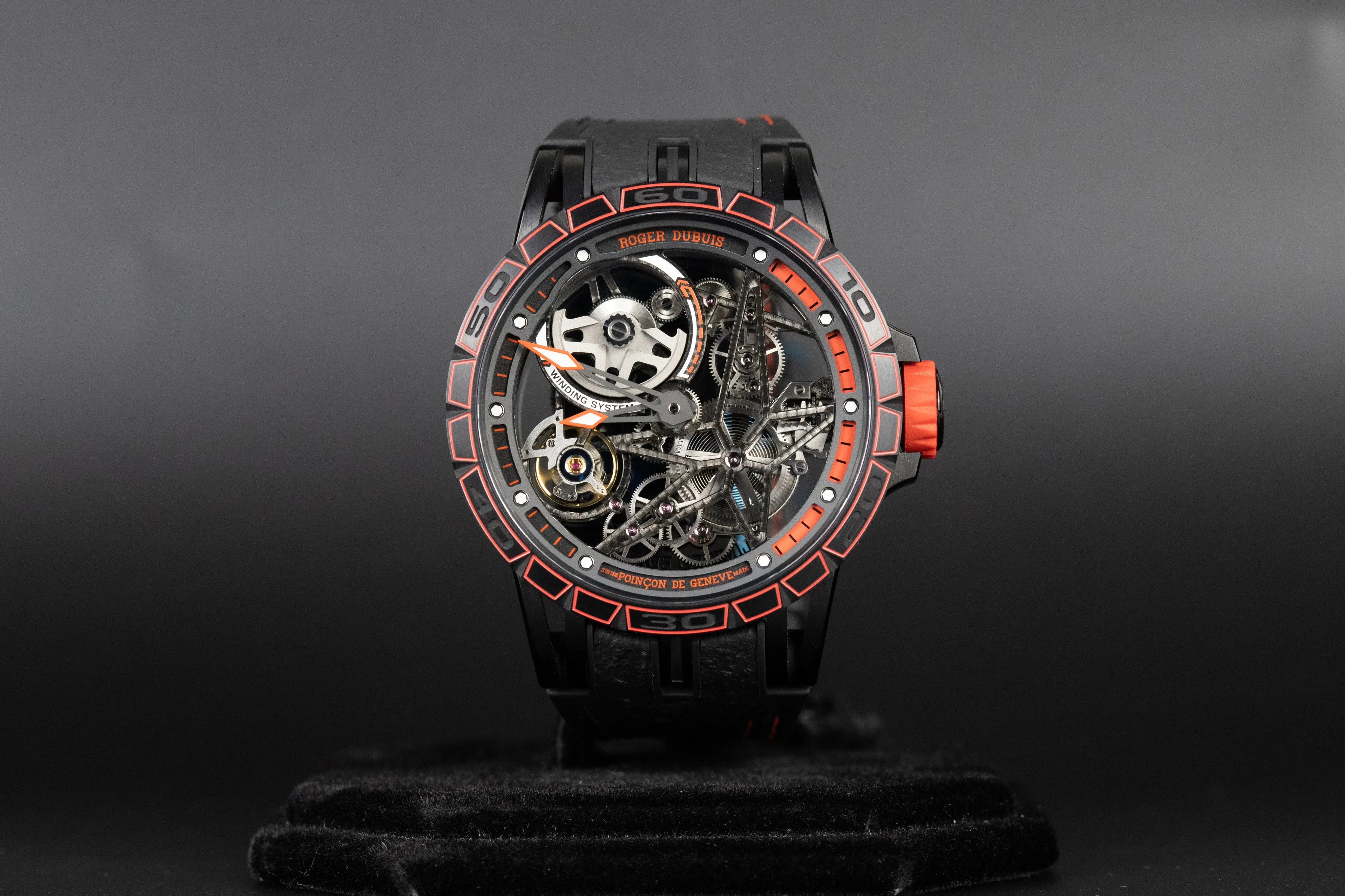 Roger Dubuis<br>DBEX0747 Excalibur Spider Automatic Skeleton Titanium