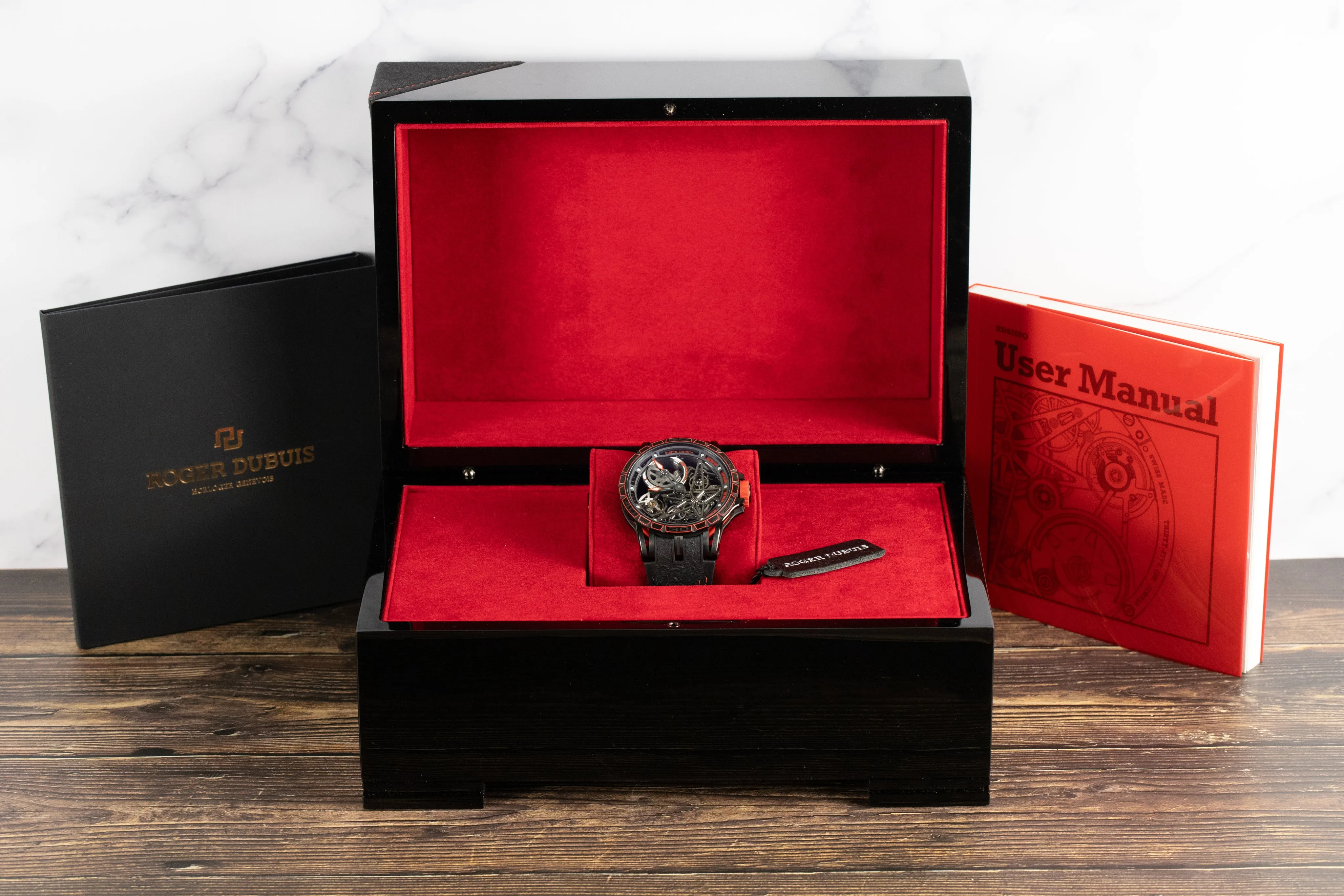 Roger Dubuis<br>DBEX0747 Excalibur Spider Automatic Skeleton Titanium