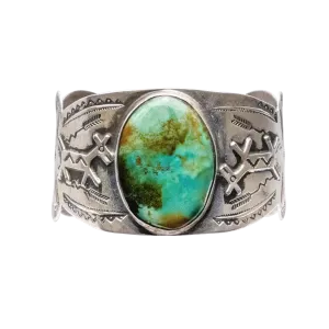Royston Turquoise Deer Cuff | Artisan Handmade