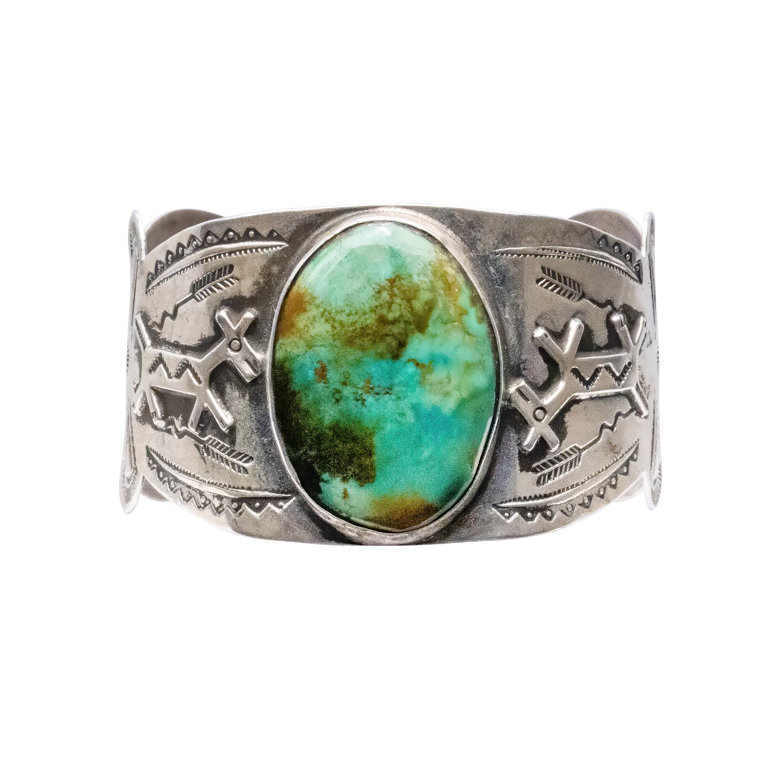 Royston Turquoise Deer Cuff | Artisan Handmade