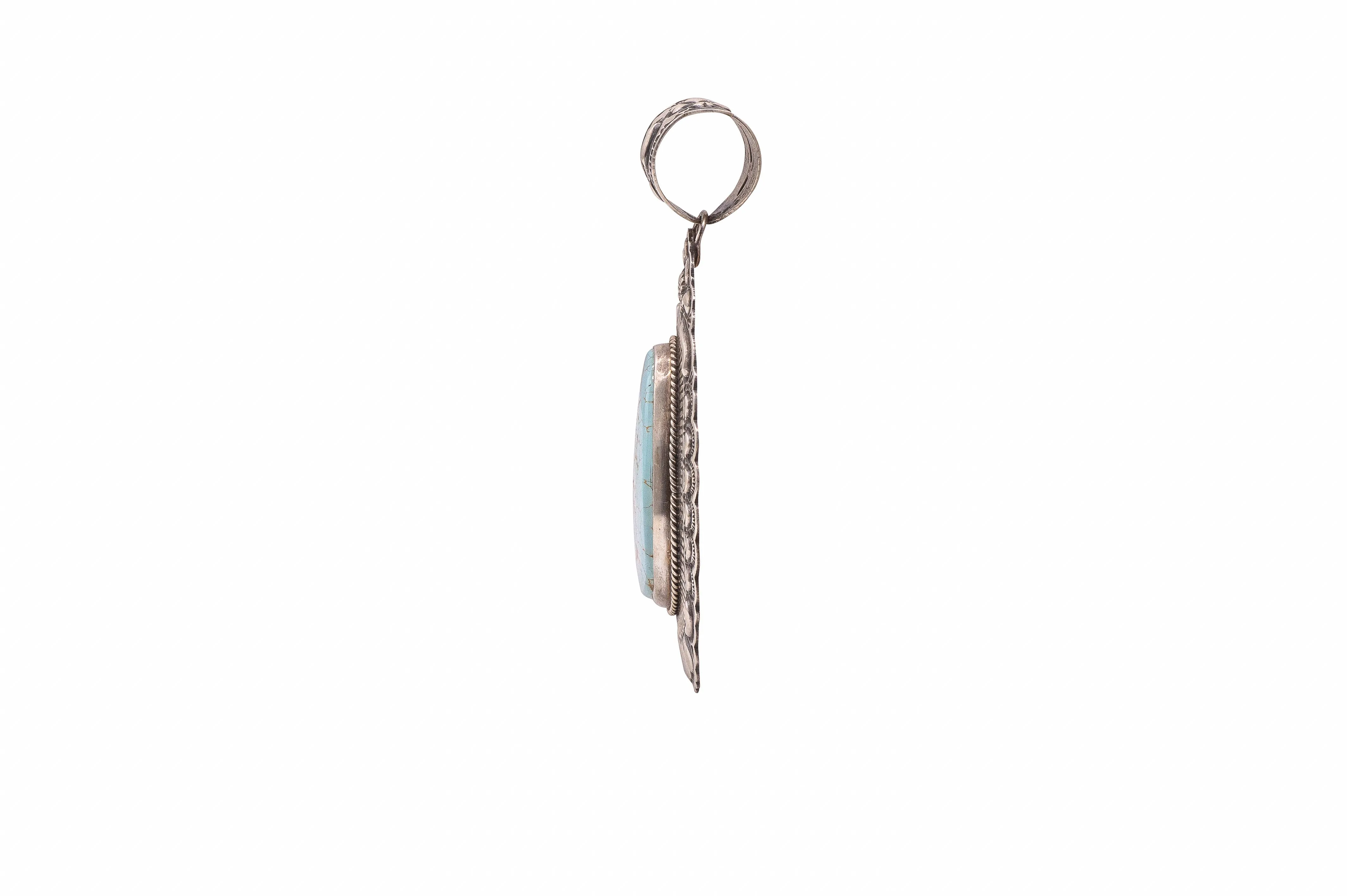 Royston Turquoise Pendant | Darryl Becenti
