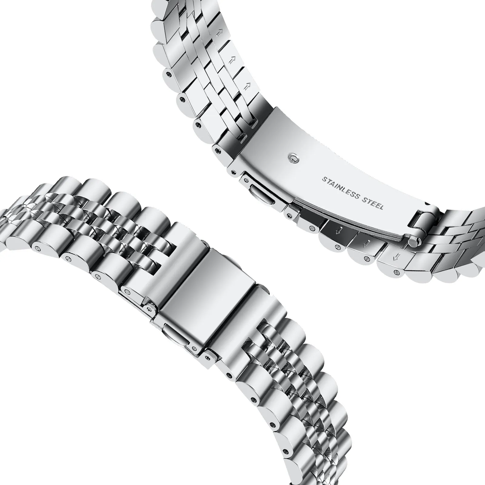 Slim Metal Premium Steel Watchband Bracelet Strap Series 8 7 6 5