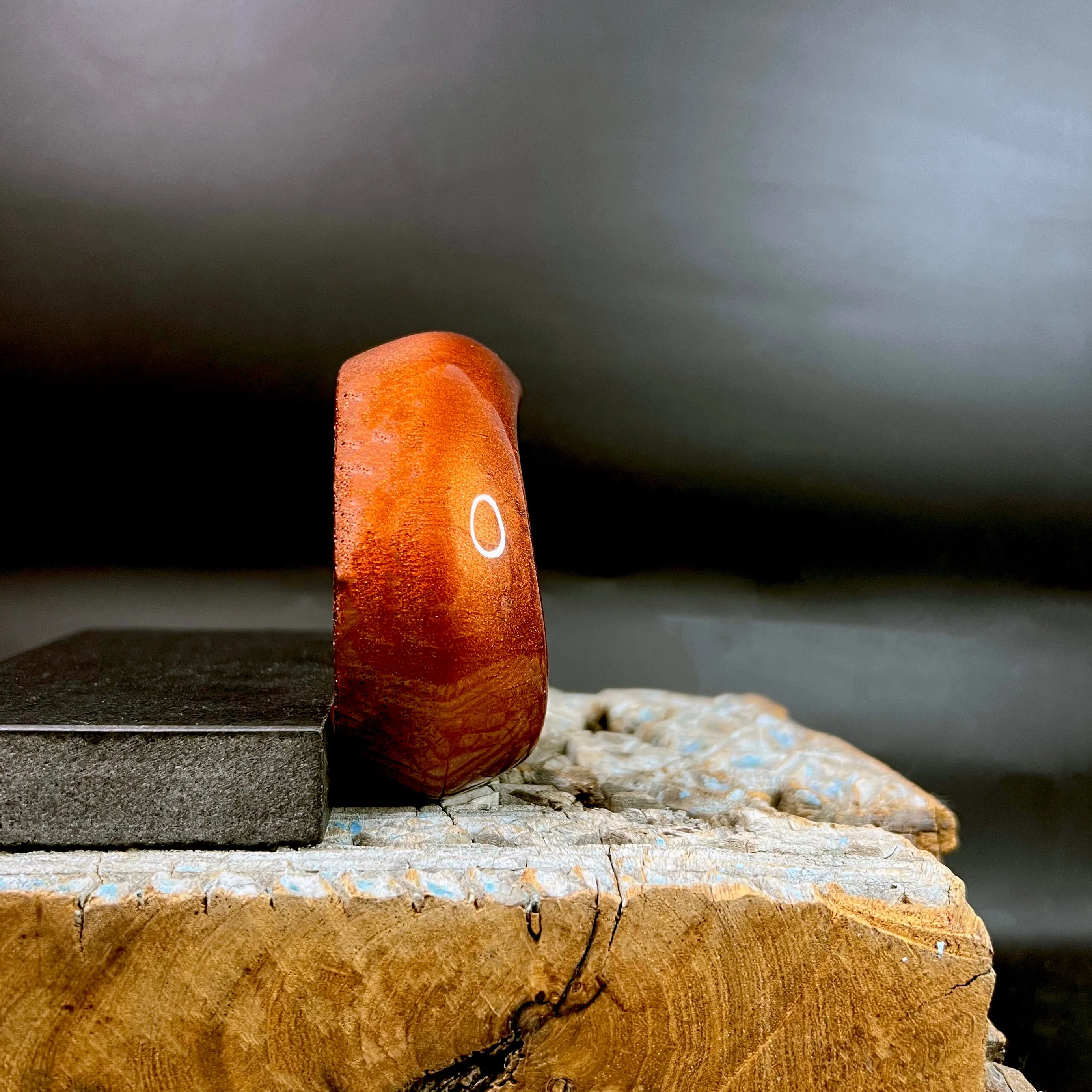 Sofia Bangle in Amber
