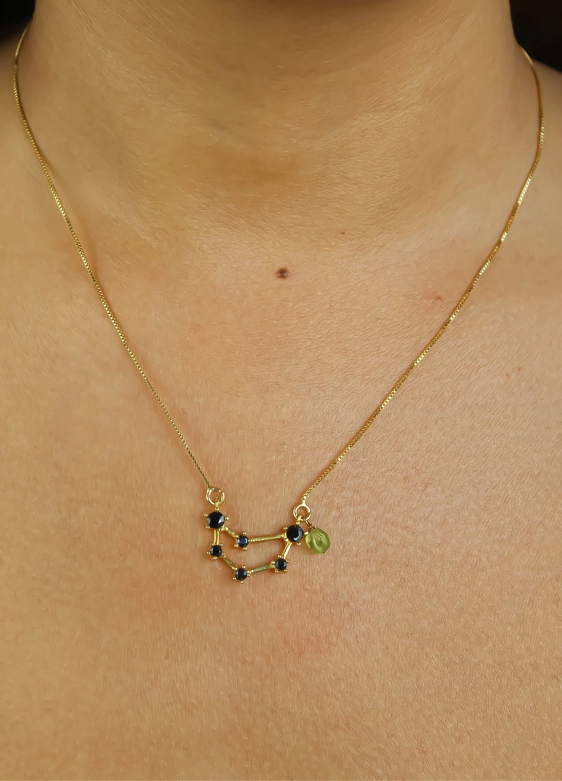 Star Capricorn Zodiac Necklace