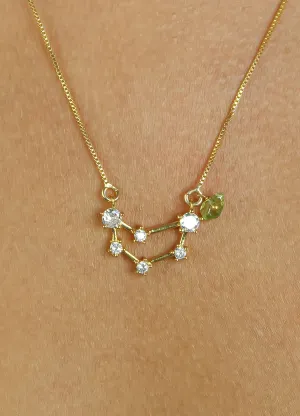 Star Capricorn Zodiac Necklace