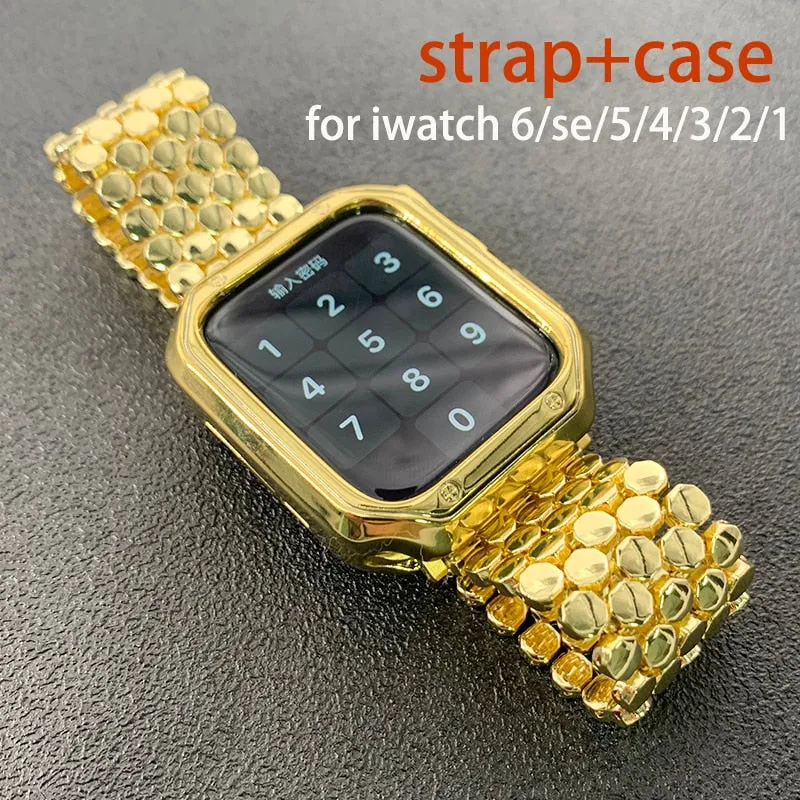 Strap   Case Series 6 5 Steel Chain Bracelet Accessories Loop Correa