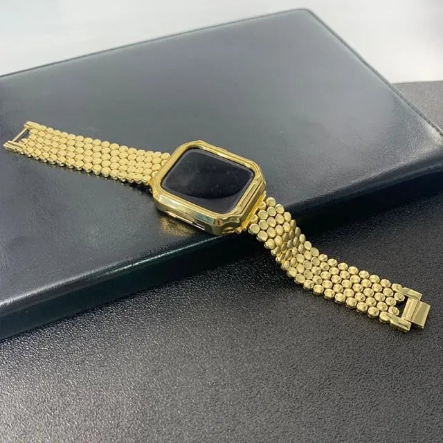 Strap   Case Series 6 5 Steel Chain Bracelet Accessories Loop Correa