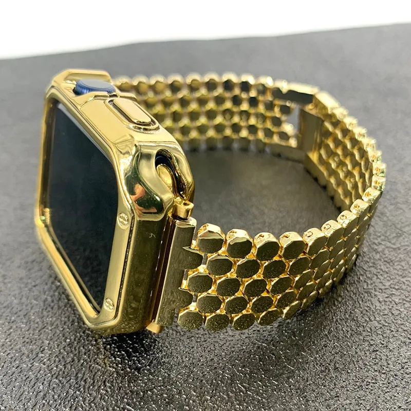 Strap   Case Series 6 5 Steel Chain Bracelet Accessories Loop Correa