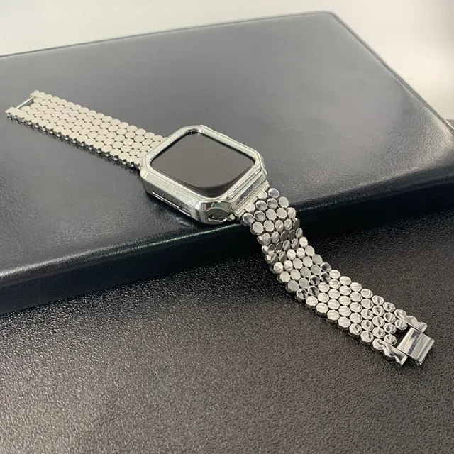 Strap   Case Series 6 5 Steel Chain Bracelet Accessories Loop Correa