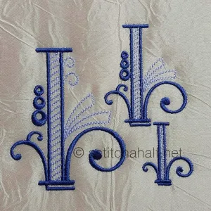 Stunning Swirls Monogram I