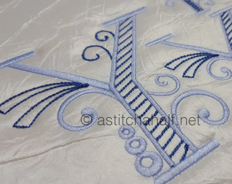 Stunning Swirls Monogram Y