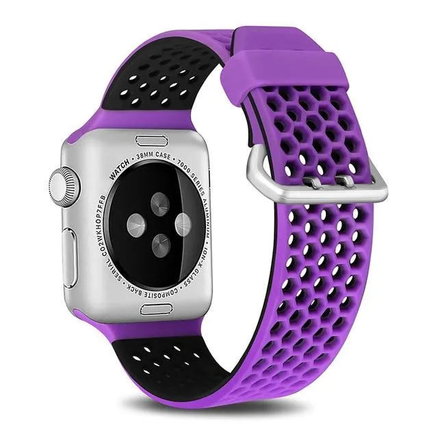 Summer Sport Silicone Band Series Waterproof Replacement Strap