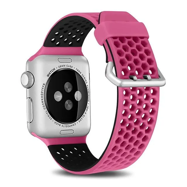 Summer Sport Silicone Band Series Waterproof Replacement Strap