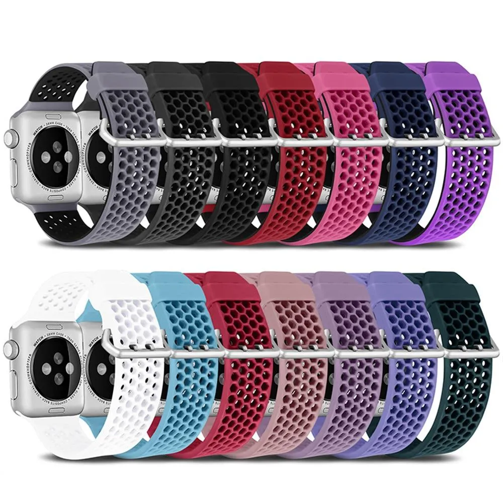 Summer Sport Silicone Band Series Waterproof Replacement Strap