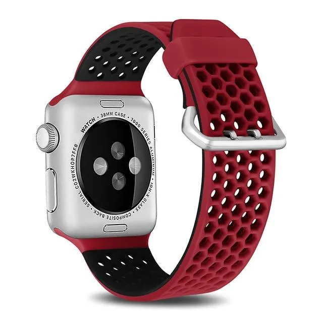 Summer Sport Silicone Band Series Waterproof Replacement Strap