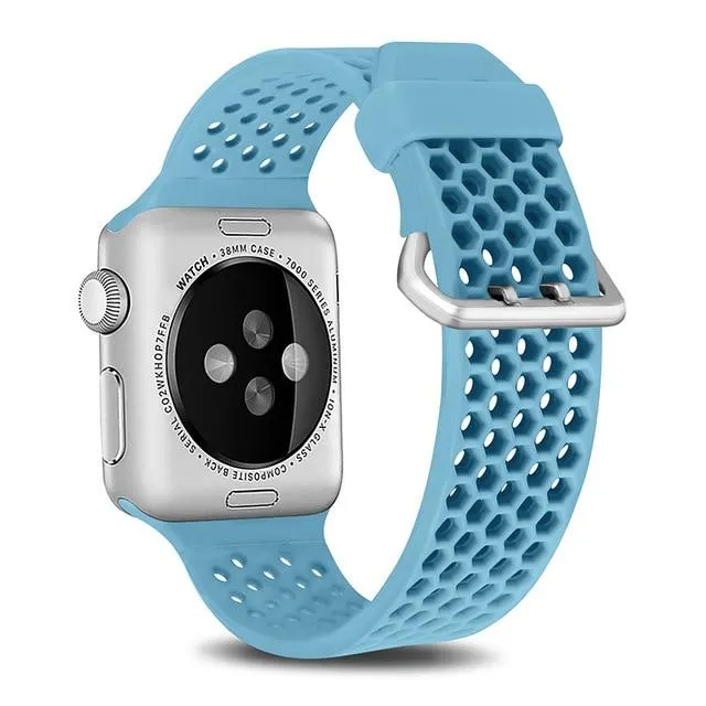 Summer Sport Silicone Band Series Waterproof Replacement Strap