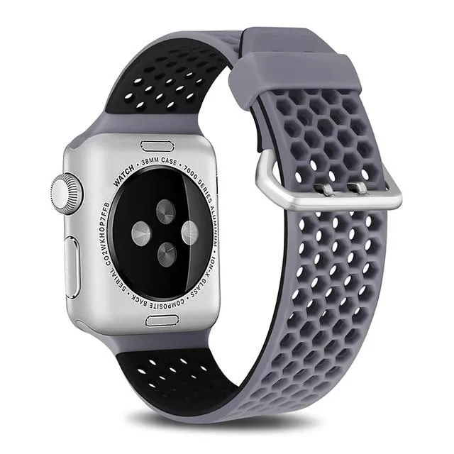 Summer Sport Silicone Band Series Waterproof Replacement Strap