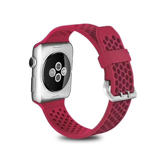 Summer Sport Silicone Band Series Waterproof Replacement Strap