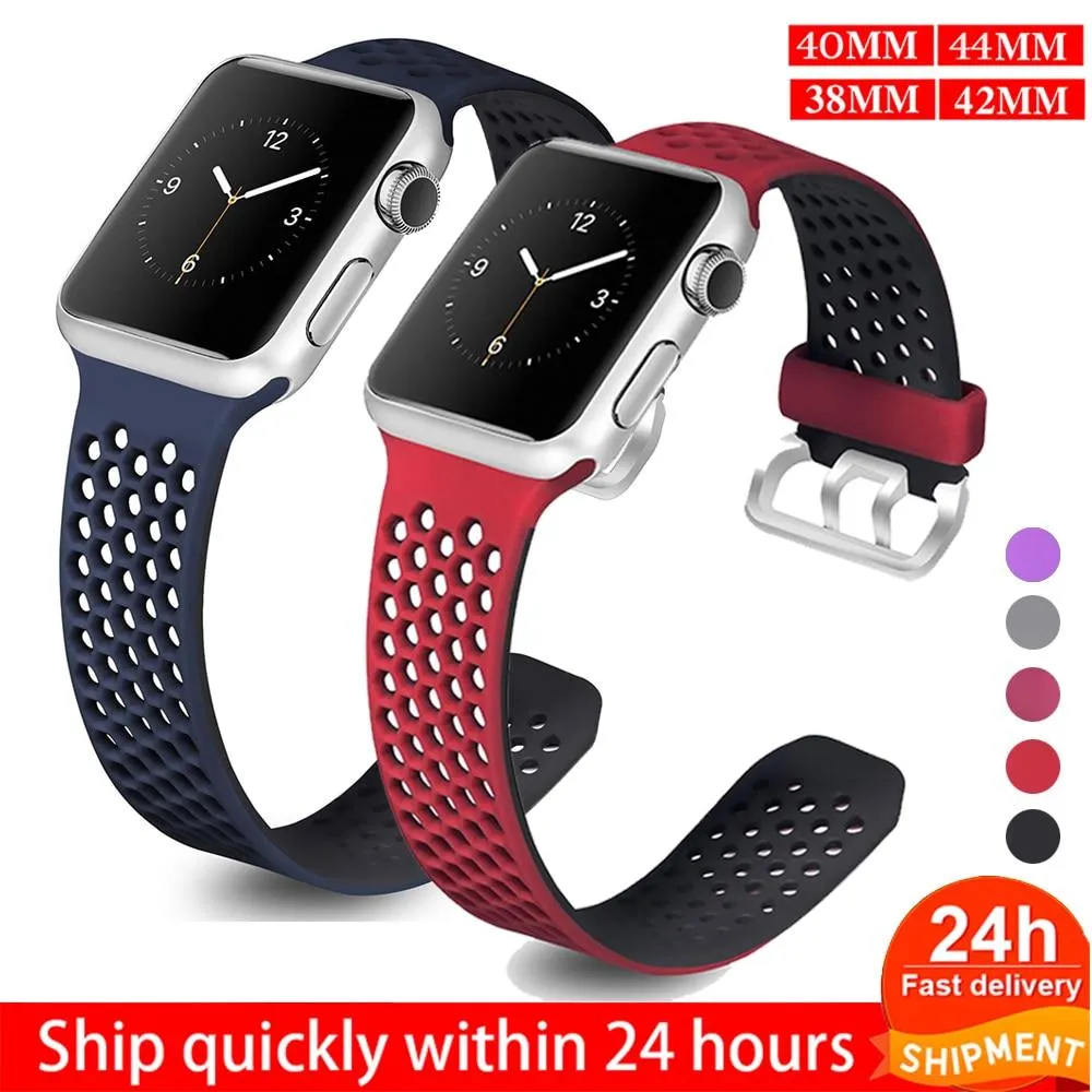 Summer Sport Silicone Band Series Waterproof Replacement Strap