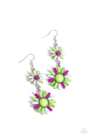 SUN Wild - Multi Earrings - Paparazzi Accessories