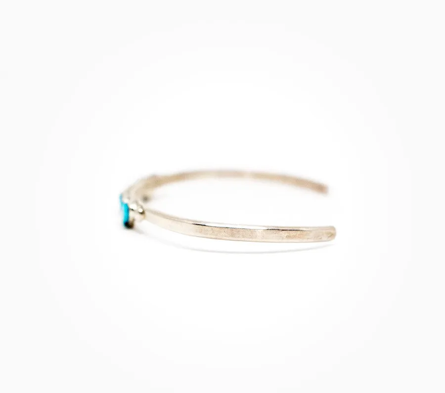 Tiny Hearts Turquoise Baby Bracelet