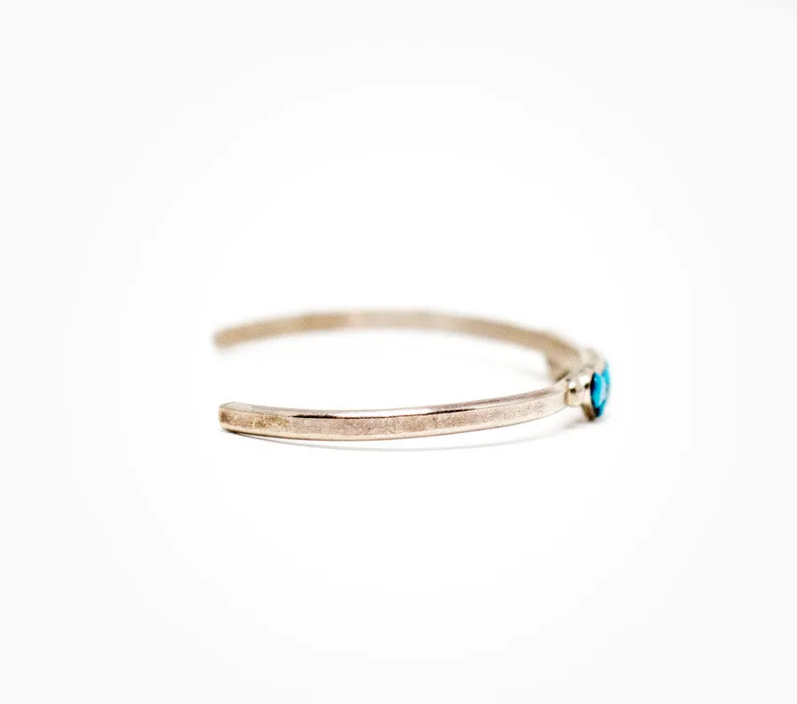 Tiny Hearts Turquoise Baby Bracelet
