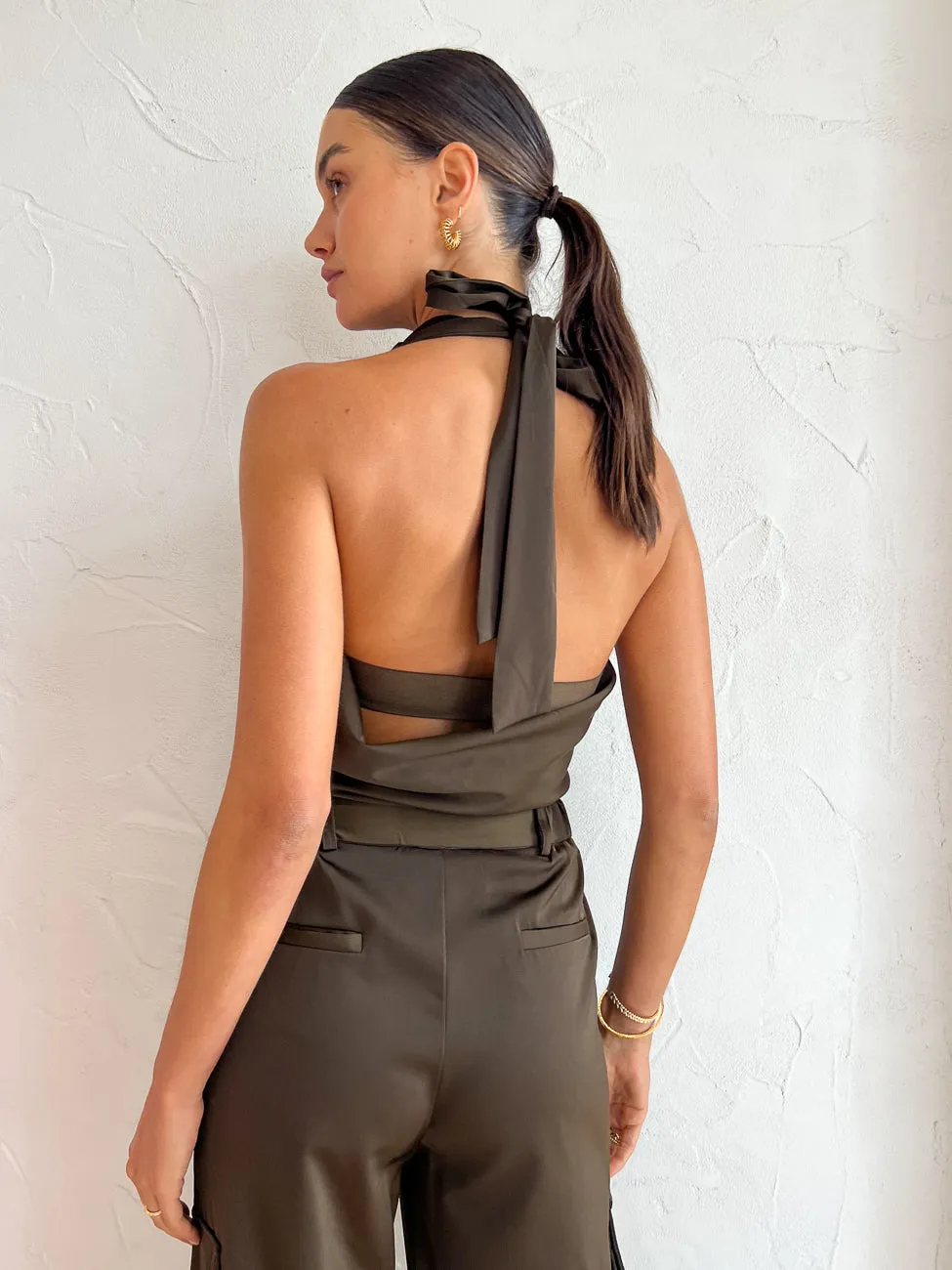 Tojha Bruna Top in Fudge